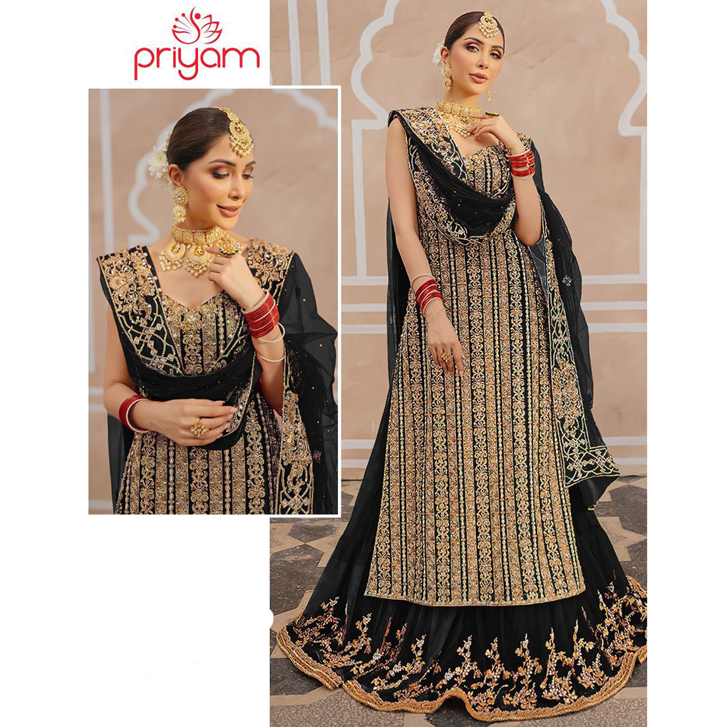 Especially Designed Immaculate Semi Stitched Georgette Party Dress